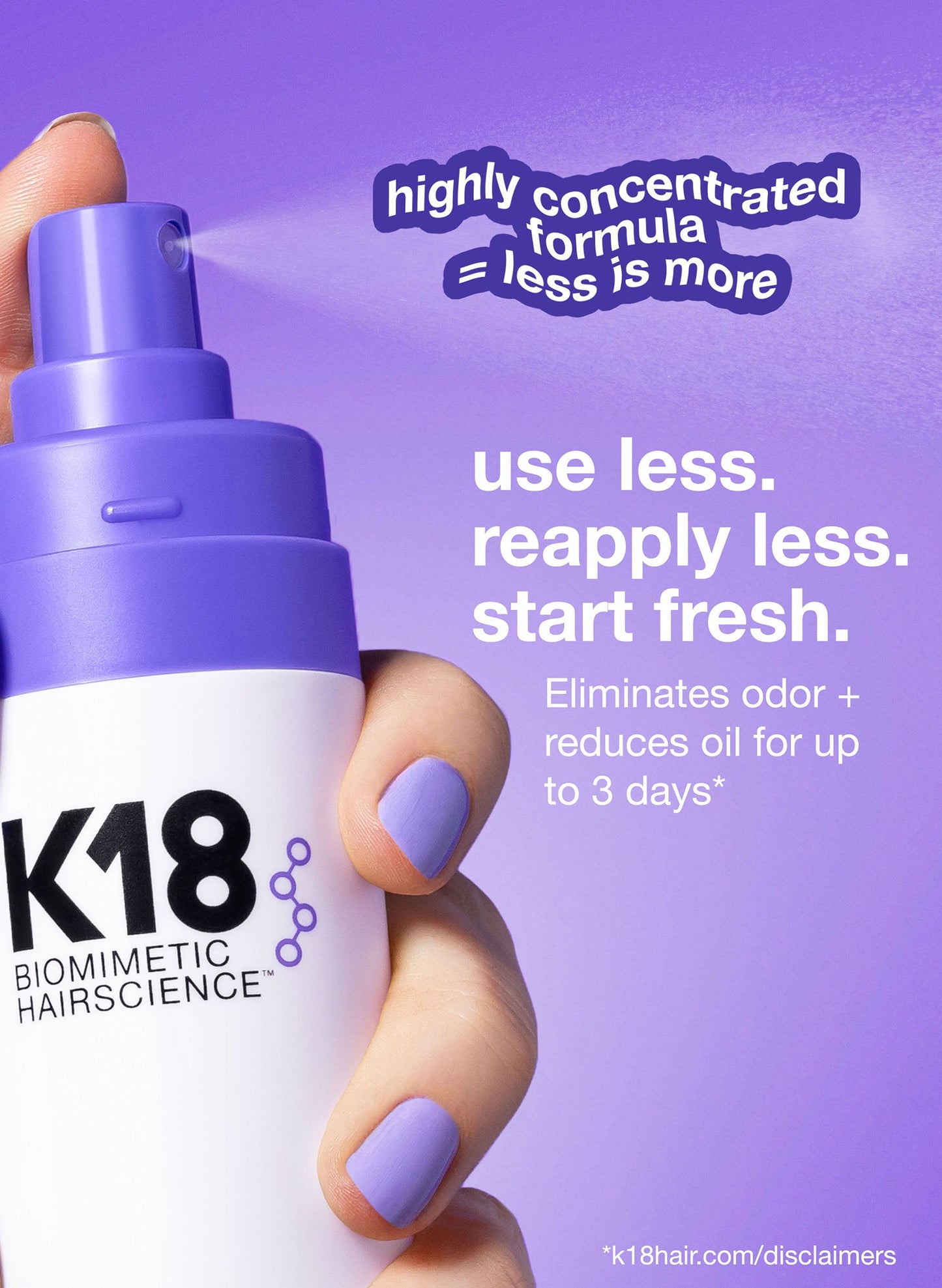 Mini AirWash dry shampoo