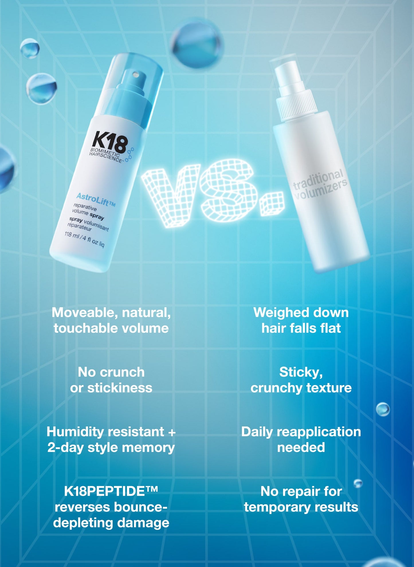 AstroLift reparative volume spray 1.6oz